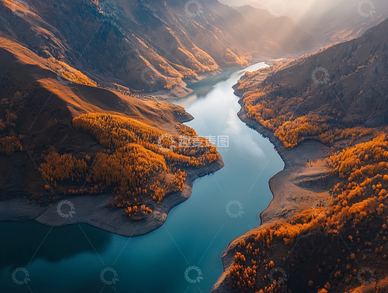 高清大图下载【趣麦麦图】新疆天湖2