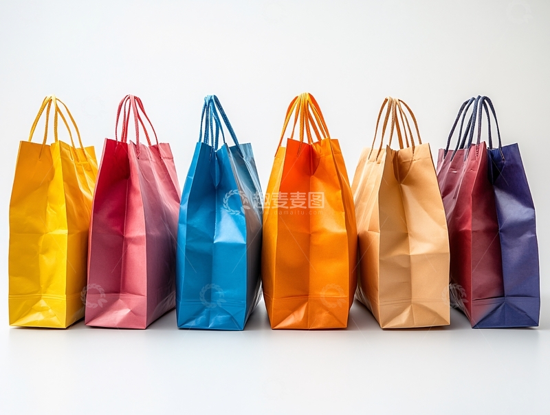 高清大图下载【趣麦麦图】包装袋立体效果