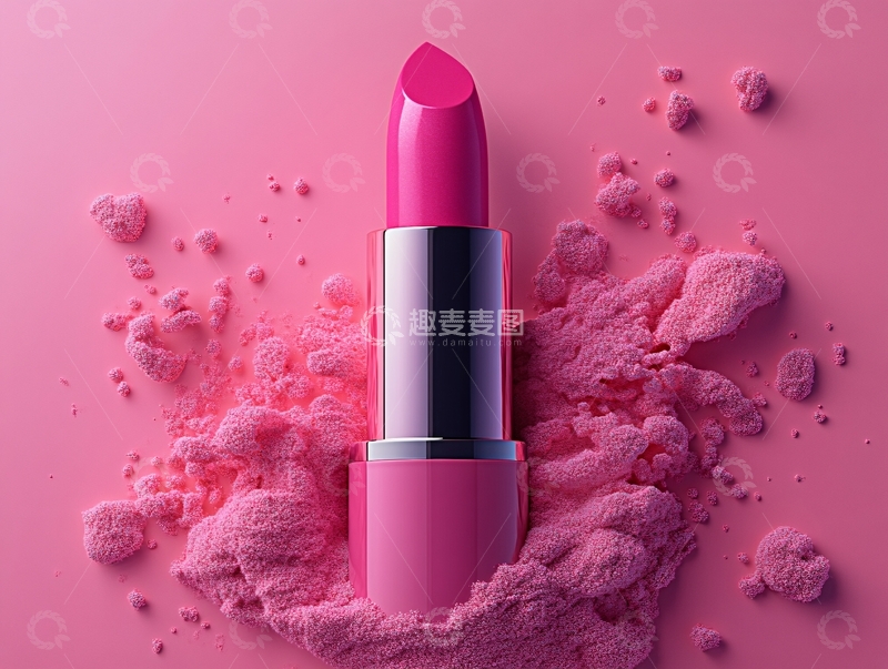 高清大图下载【趣麦麦图】口红创意广告