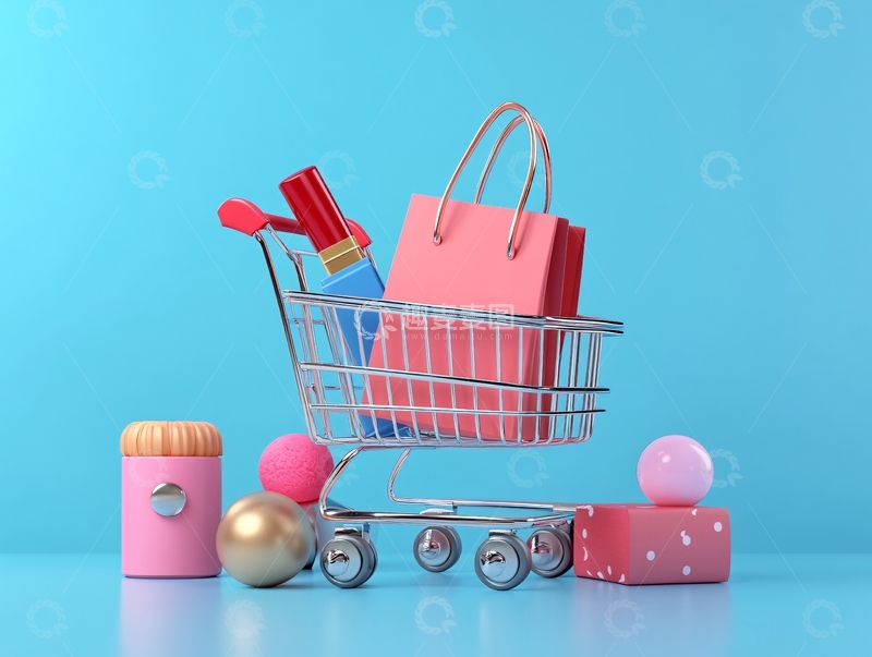 高清大图下载【趣麦麦图】购物节素材4