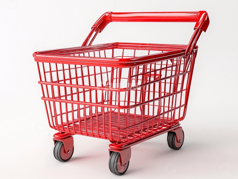 高清大图下载【趣麦麦图】购物车模型4