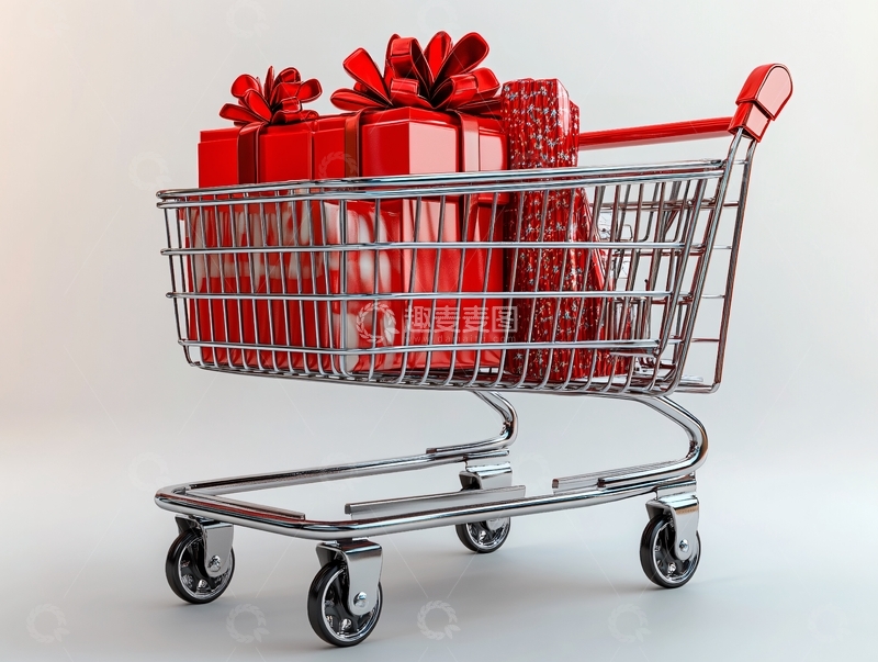 高清大图下载【趣麦麦图】送礼购物节年货节2