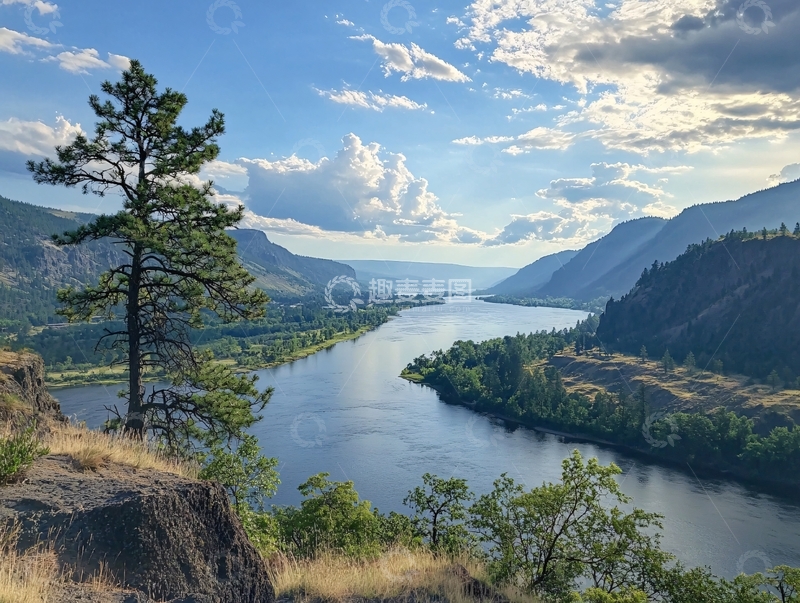 高清大图下载【趣麦麦图】哥伦比亚河