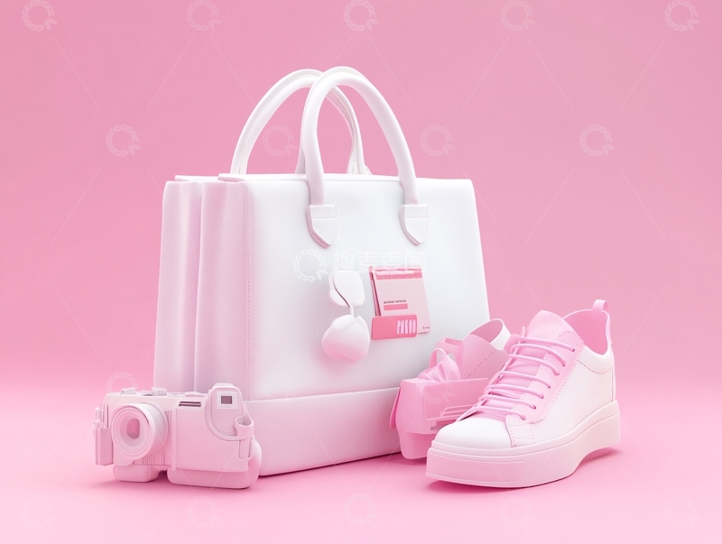 高清大图下载【趣麦麦图】女包品牌形象