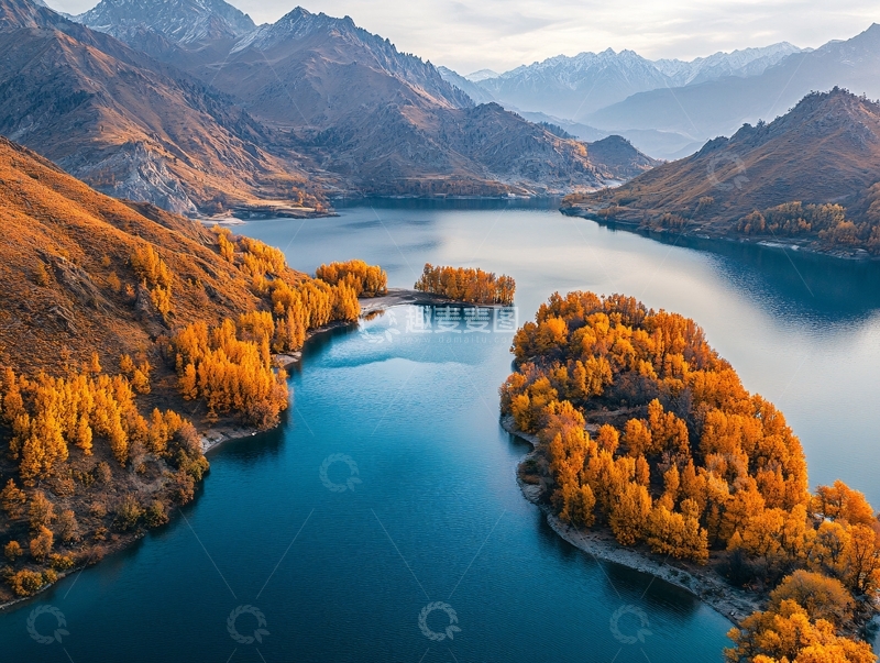 高清大图下载【趣麦麦图】新疆天湖6