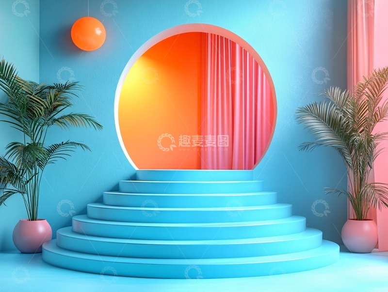 高清大图下载【趣麦麦图】简约秀场60