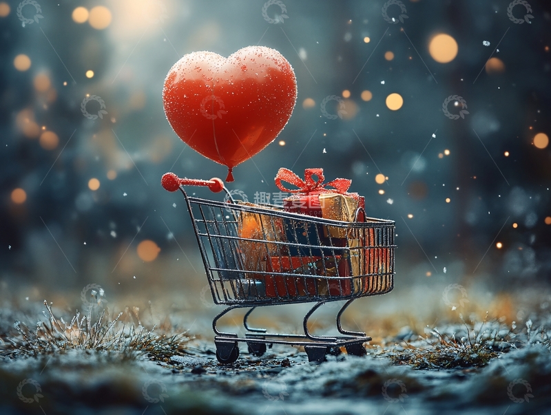 高清大图下载【趣麦麦图】购物车壁纸3
