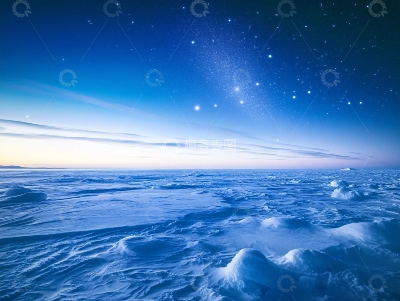 高清大图下载【趣麦麦图】冰天雪地背景6