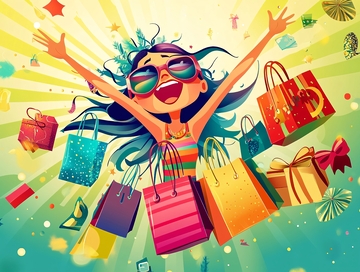 大型促销活动疯狂购物