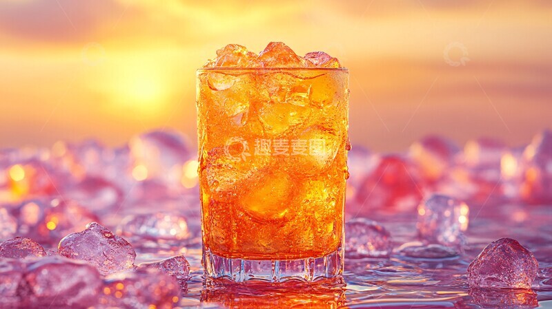 冷饮冰块果汁9