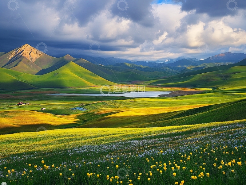 高清大图下载【趣麦麦图】草原风光壁纸17