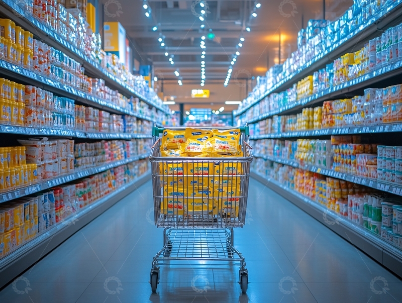 高清大图下载【趣麦麦图】超市写真