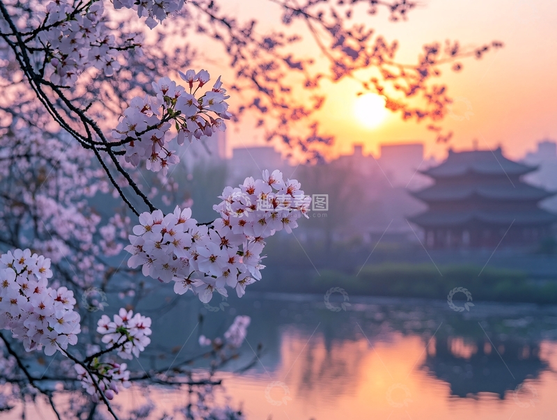 高清大图下载【趣麦麦图】鼋头渚樱花