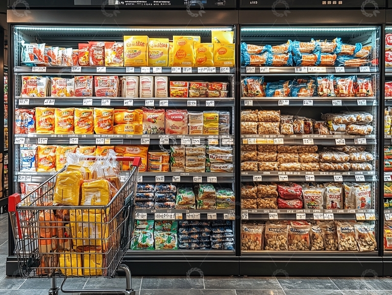 高清大图下载【趣麦麦图】无人超市