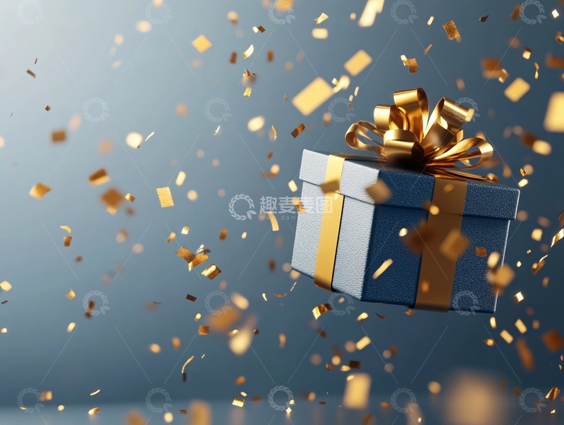 高清大图下载【趣麦麦图】奖品抽奖背景4