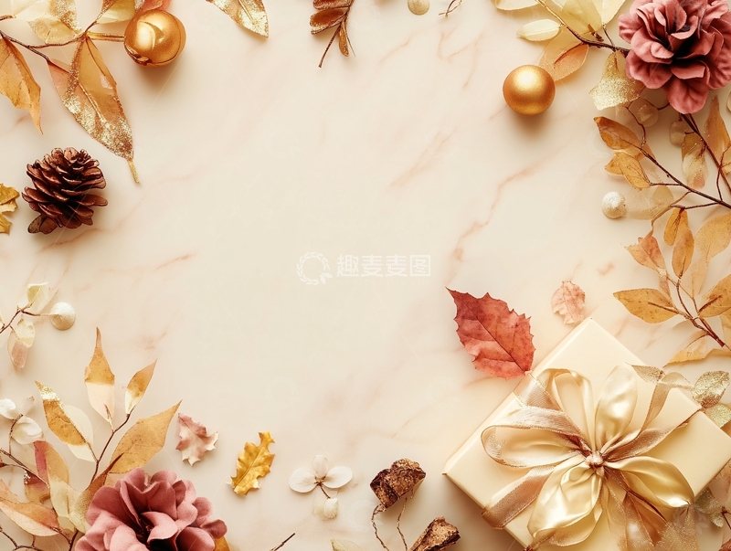 高清大图下载【趣麦麦图】金秋创意