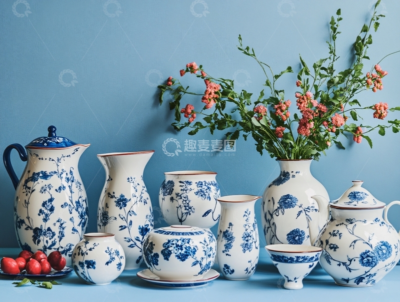 高清大图下载【趣麦麦图】欧洲陶瓷器