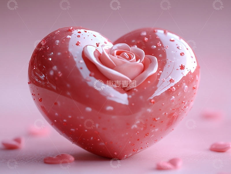 高清大图下载【趣麦麦图】唯美爱心3
