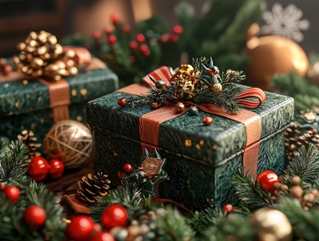 圣诞新年气氛礼盒包装9