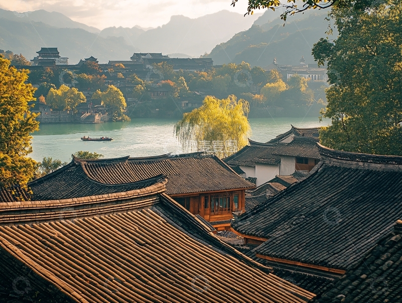 高清大图下载【趣麦麦图】雁栖湖景