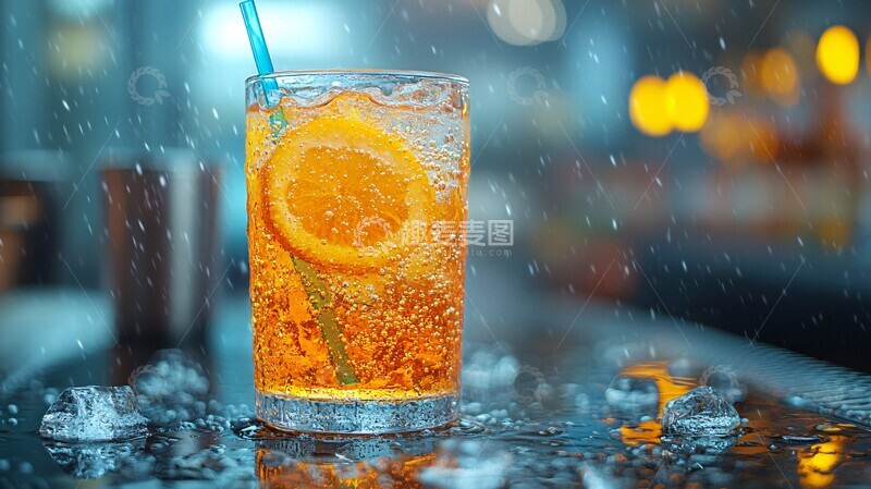 冰镇饮料特写夏天冷饮鸡尾酒7