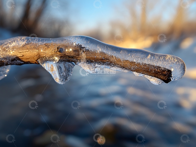 高清大图下载【趣麦麦图】梦幻冰凌