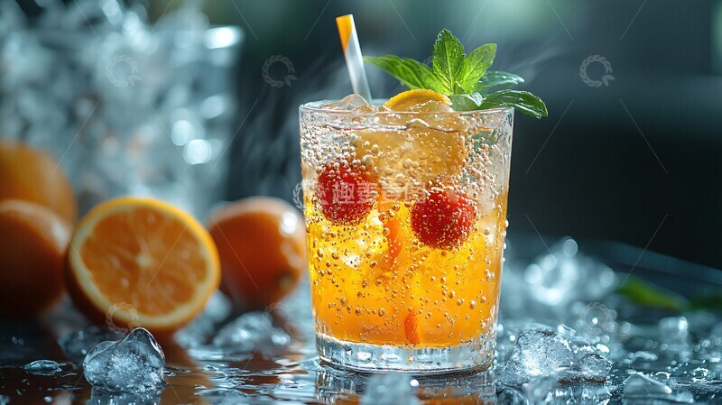 冰镇饮料特写夏天冷饮3