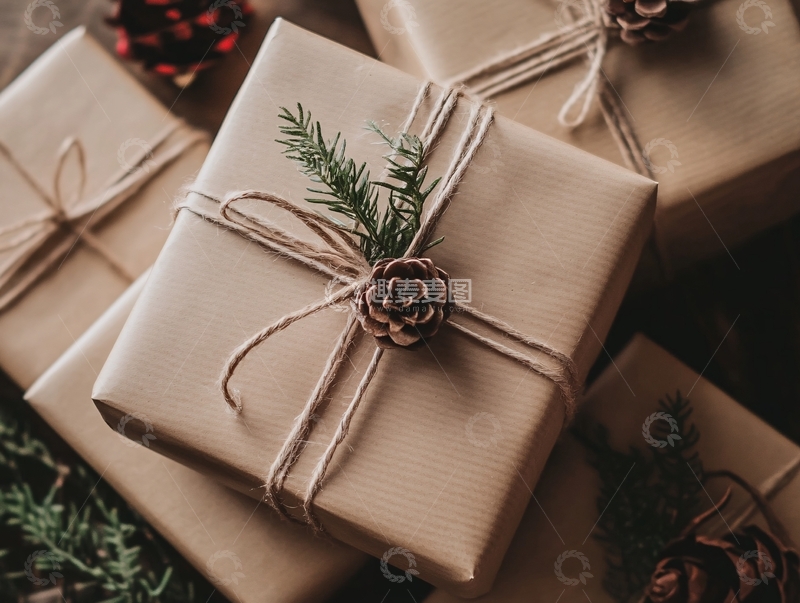 高清大图下载【趣麦麦图】礼盒打包