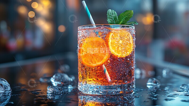 冰镇饮料特写夏天冷饮4
