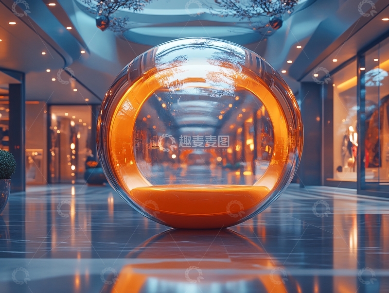 高清大图下载【趣麦麦图】巨型玻璃球体