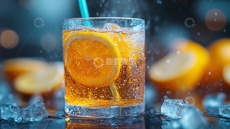 冰镇饮料特写夏天冷饮8