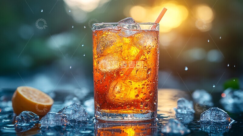冰镇饮料特写夏天冷饮2