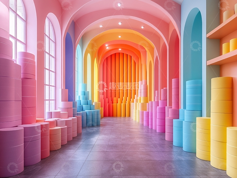 高清大图下载【趣麦麦图】简约秀场66