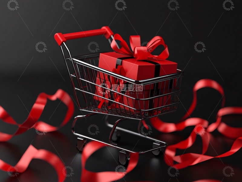高清大图下载【趣麦麦图】送礼购物节年货节7