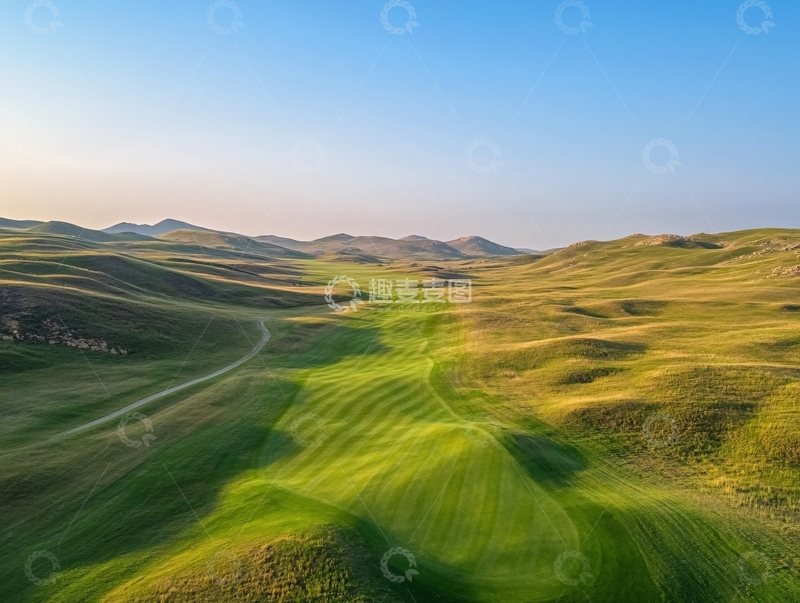 高清大图下载【趣麦麦图】起伏草原