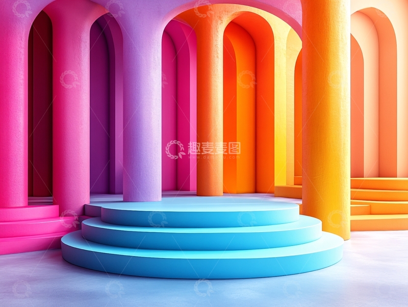 高清大图下载【趣麦麦图】简约秀场65