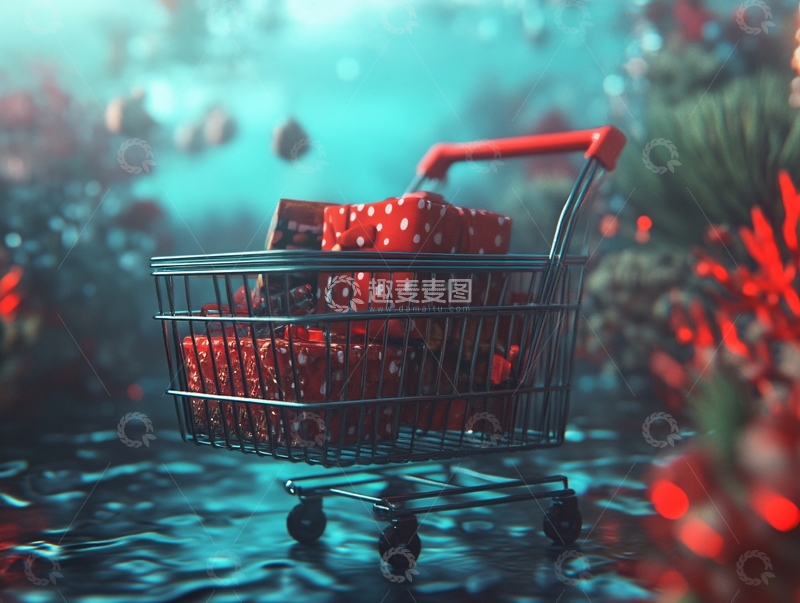 高清大图下载【趣麦麦图】购物车壁纸6