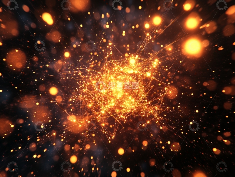 高清大图下载【趣麦麦图】网点创意特效背景44