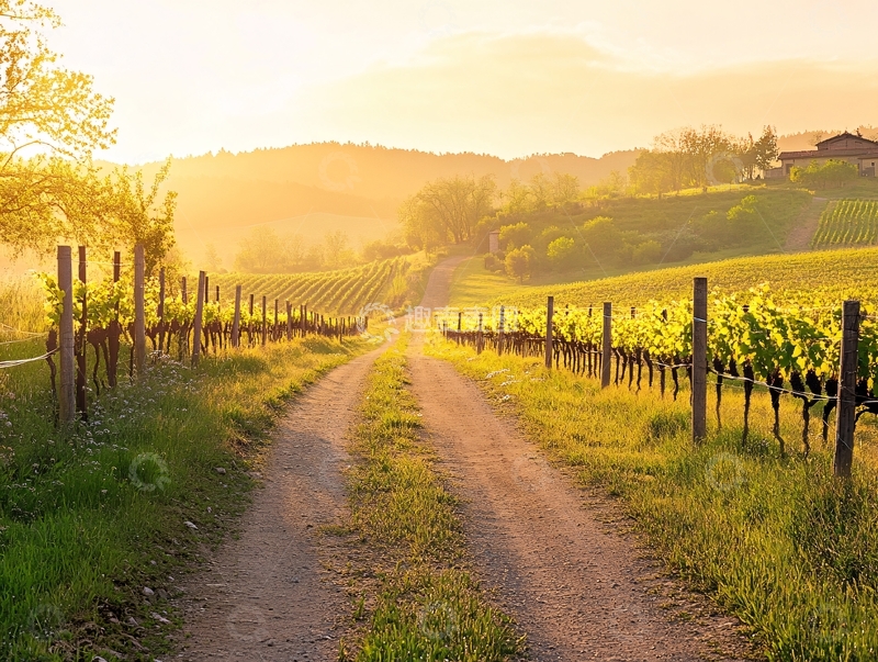 高清大图下载【趣麦麦图】唯美农村小路2
