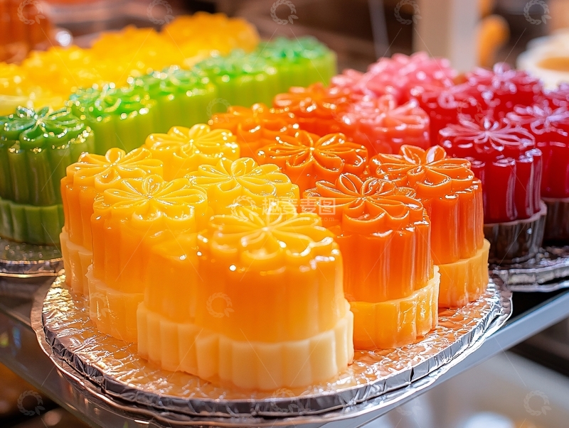 高清大图下载【趣麦麦图】糖果店诱人的糖果