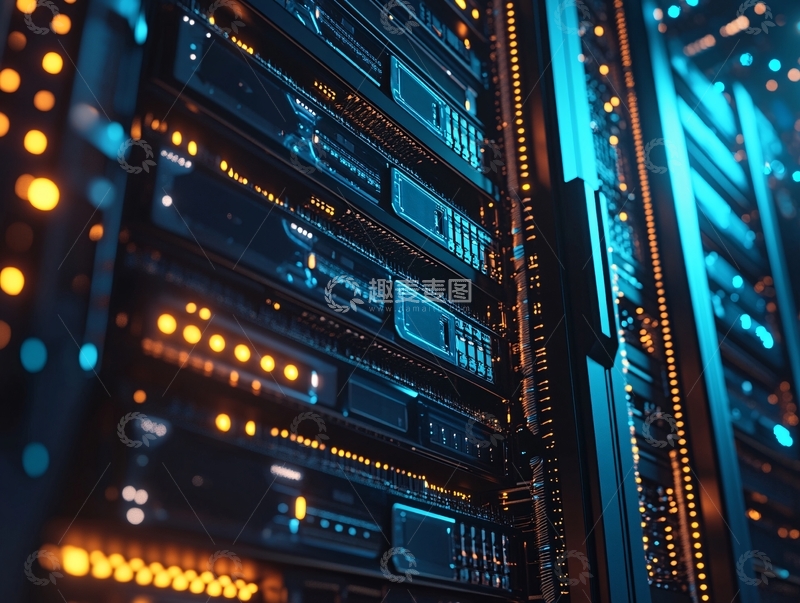 高清大图下载【趣麦麦图】服务器基础设施3