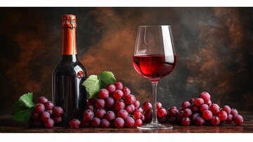 红葡萄酒倒酒特写2