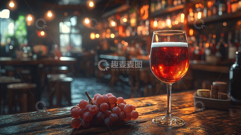 高清大图下载【趣麦麦图】啤酒夜生活酒吧啤酒气氛