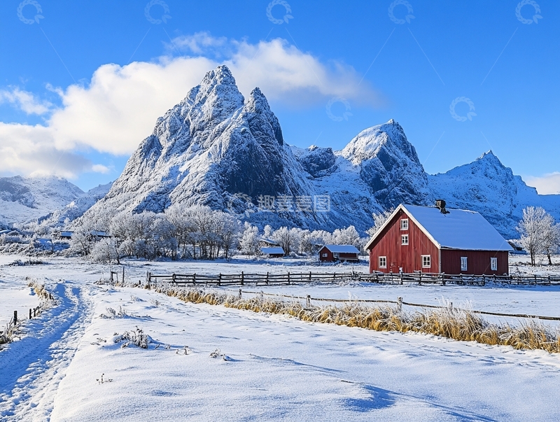 高清大图下载【趣麦麦图】冬日雪景壁纸16