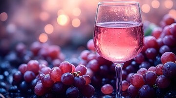 红葡萄酒倒酒特写1