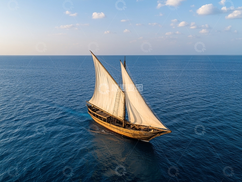 高清大图下载【趣麦麦图】古帆船高清
