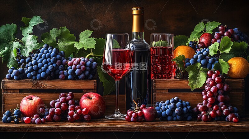 高清大图下载【趣麦麦图】像素美术酒瓶游戏资产设计1