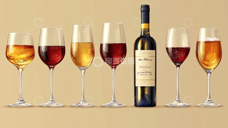 高清大图下载【趣麦麦图】酒类饮品图标集