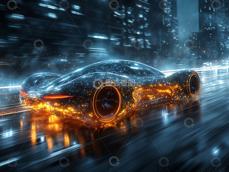 高清大图下载【趣麦麦图】科技感汽车39