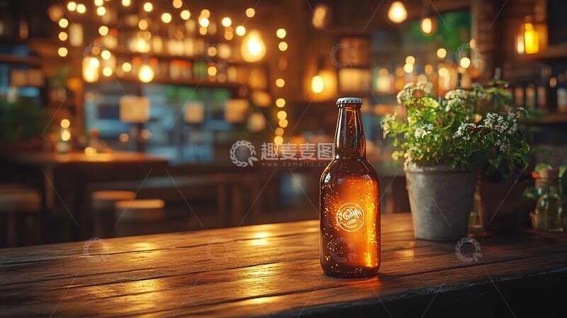 温馨木质酒吧内景3